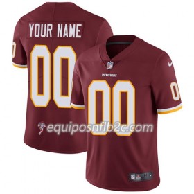 Camiseta Hombre NFL Washington Redskins Personalizar Rojo